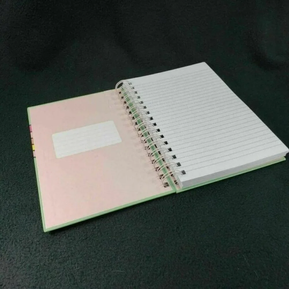 Yoobi Spiral Notebook Journal‎ 120 Sheets Pink Girl Teen Diary New